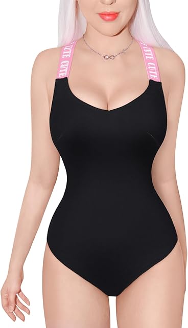 Cross-back Adjustable Straps Cotton Romper Onesie Pajamas Bodysuit - Babe Watch Sporty Bodysuit