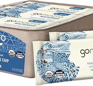 Gomacro, Nutrition Bar Oatmeal Chocolate Chip Organic 12 Count, 23 Ounce