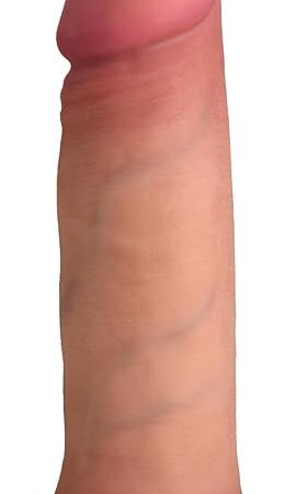 CURVE TOYS Jock 6" Dual Density Dildo for Men, Women, & Couples Body Safe Ultra Realistic Premium Silicone Dildo 1 Realistic Dildo 6 Inches Light
