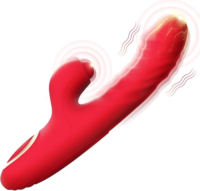 Clit Stimulator Vibrators?G Spot Couple Vibrator Dildo Adult Sex Toys,10 Thrusting Vibrator Dildo Sex Toy for Women?Female Vibrator Wand,Vibrator Gifts for Women ?Quiet Adult Sex Toys