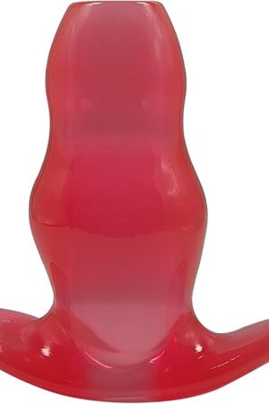 Hollow Anal Butt Plugs:Tunnel Anal Plug Sex Toys Anus Dilator Butt Plugs Anal Toys Soft Anal Trainer Anal Sex Toys for Men Women Couples Anal Training Butt Plug Anal Sex Trainer YLMXHFC (L)