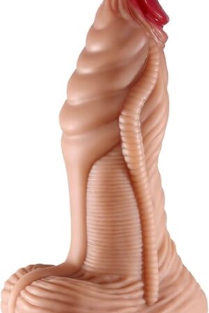 39'' Diameter Huge Thick Dildo, 128 Inch XXXL Realistic Big Penis with Strong Suction Cup, Double Layer Silicone Giant G-Spot Anal Dildos Cock, Adult Sex Toys for Experienced Women