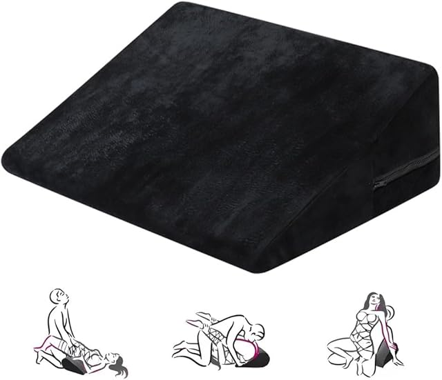 Intimacy Pillow for Couples ? Soft Support Cushion for Comfortable Sex Positions, Washable Cover (1378"L x 1889"W x 708"H)