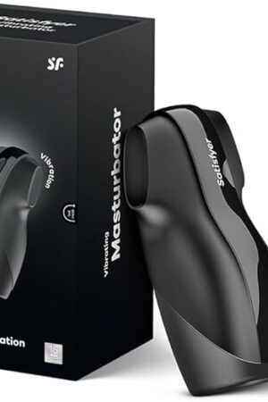 Vibration | Vibrating Masturbator | 2 Powerful Motors | 14 Programs | Waterproof (IPX7) | Rechargeable Battery | Skin-Friendly Silicone