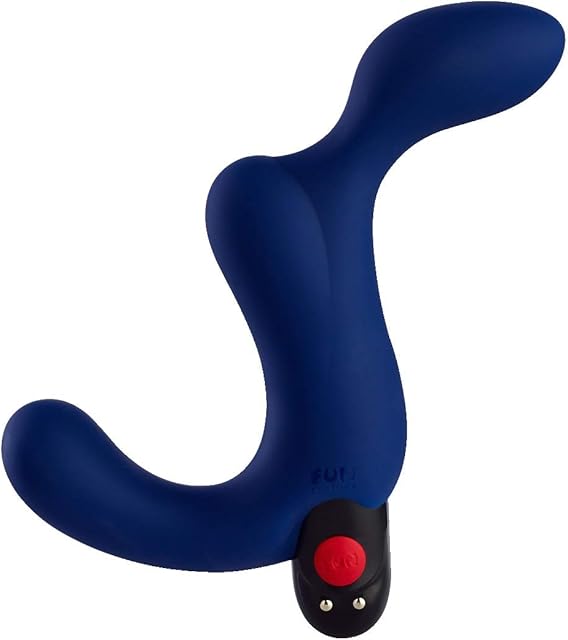 Fun Factory Adult Toys - 'Duke' Prostate Massager - Dildo Vibrator Sex Toys for Men - Male Masturbator Made with Medical Grade Body Safe Silicone (Blue)