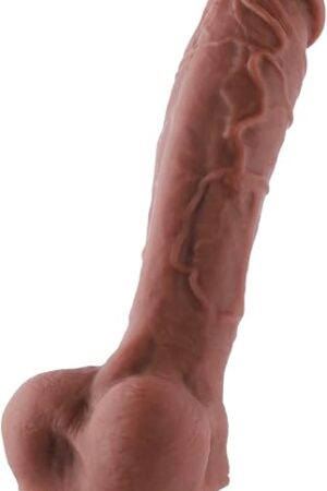 Hismith 91? Silicone Dildo, Thick and Realistic Cock - Removable KlicLok System - Intermediate Series