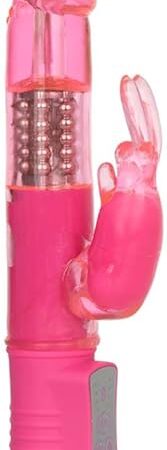 CalExotics Novelties Shane's World Jack Rabbit Vibrator, Pink
