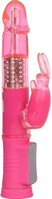 CalExotics Novelties Shane's World Jack Rabbit Vibrator, Pink