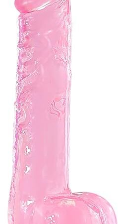 6.7 in Pink Dildo,Mini Dildo with Strong Suction Cup for Hands-Free Play,Adult Sex Toys for Beginner