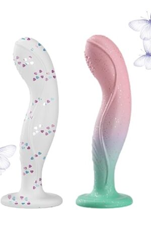 Anal Plug Anal Sex Toys, 2 Pack Anal Training Sets Women Sex Toy for Prostate Massager, Anal Toys Buttplug Anal Dildo Prostate Toy, Fantasy Dildo Anal Dilator Female Adult Sex Toys for Couples Men