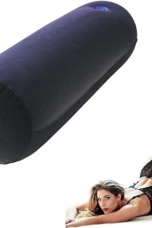 2024 Upgrade Blue Sex Position Pillow for Women - Cylinder Sex Cushion Support Pillow Portable Inflatable Sex Positions Pillow Hip BDSM Toys for Travel Use Sex Furniture for Bedroom Sweater