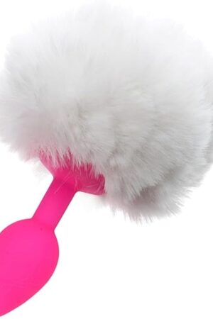 Anal Plug Anal Plug Silicagel Hairy Cute Rabbit Tail Butt Plug Toys Tail Anal Sex Toys for Women Anal Plug Masturbator Sex Toys