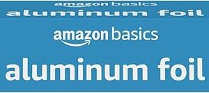 Amazon Basics Aluminum Foil, 250 Sq Ft, pack of 1 (Previously Solimo)