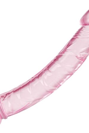 9.4 Inch Extended Dildo G Spot Stimulation Dildos with Powerful Suction Cup for Hands-Free Play Anal Adult Sex Toy for Women Men and Couple (Pink)