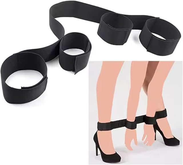 BDSM Toys Bondage Restraints Kit Adudlt Sex Toys for Couples,Sex Bondage Rope Sex Strap with Wrist Ankle Handcuffs,Sex Furniture for Bedroom Sex Restraints Bondage Gear & Accessories Women Men Sex Toy