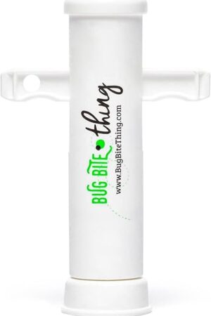 BUG BITE THING Suction Tool - Bug Bites and Bee/Wasp Stings, Natural Insect Bite Relief, Chemical Free - White/Single