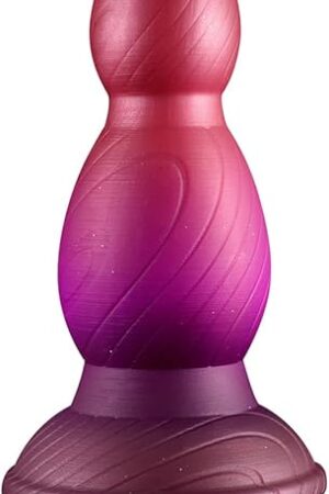 Anal Plug Sex Toy with Strong Suction Cup Big Silicone Anal Beads for Expert Anal Dilation Training 2 Beads Butt Plug for Men Women Anal Sex Booyuecare