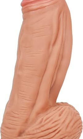 9.8Inch Realistic Huge Dildo Double Layer Design Big Penis Adult Sex Toys Dong Dick Cock Thick Strong Suction Cup for Hand-Free