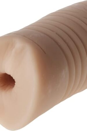 Doc Johnson Signature Strokers - Bobbi Starr - ULTRASKYN Pocket Pal - Open-Ended Stroker - Ass, Vanilla