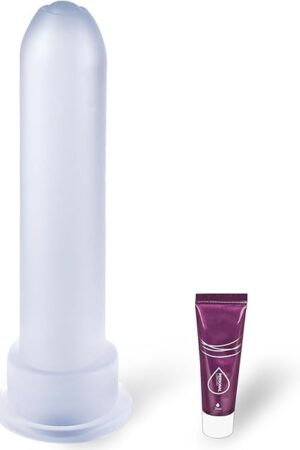 7 Inch Small Realistic Dildo, Efgove Adult Sex Toy Penis Clear with Strong Suction Cup Body-Safe Material G-spot Anal Dildo Suitable for Beginner Women Men Couple