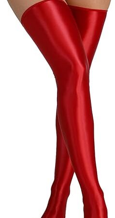Bodysuit Lingerie Silk Slippery High Elastic Shiny Thigh Leather Adult Ladies Lingerie Sexy Sets