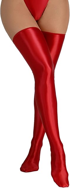 Bodysuit Lingerie Silk Slippery High Elastic Shiny Thigh Leather Adult Ladies Lingerie Sexy Sets
