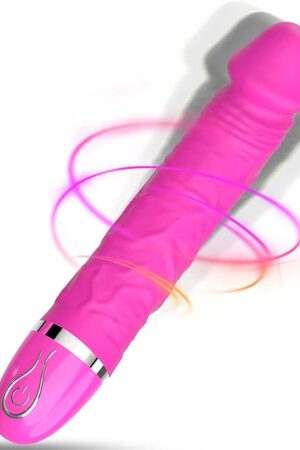 G Spot Vibrator Dildo, 10 Vibration Modes, Lifelike Design Silicone Peni Powerful Vibrating Massagers for Clitoral Vagina and Anal Stimulation, Adult Sex Toys for Women or Men
