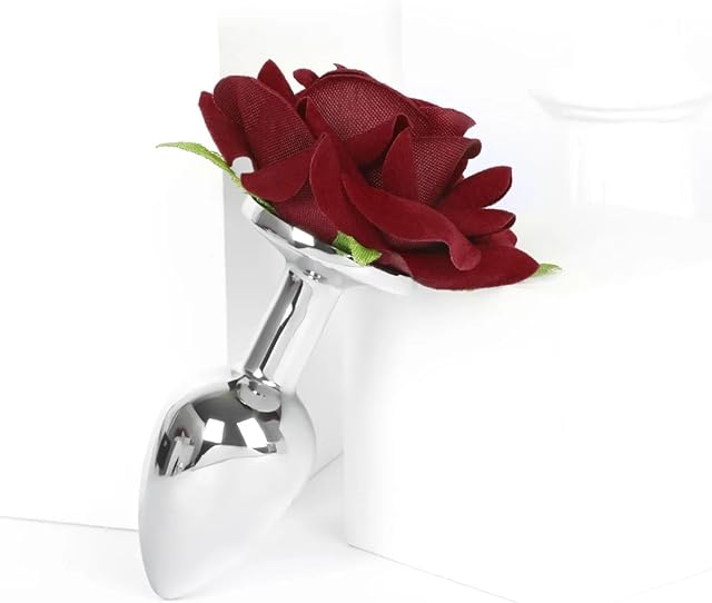 Anal Butt Plug New Flower Anal Plug Metal Butt Plugs Stimulator Anal Sex Toys Prostate Massager Anal Sex Toy for Men Women Couples