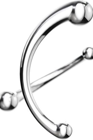 Double-Headed Prostate Massage Stick  Stainless Steel Adult Sex Toys  Body Plug for Men & Women  G Spot Stimulation for Couples  Beginner Friendly