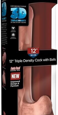 King Cock Plus 12" Triple Density Cock with Balls