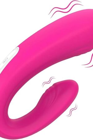 Vibrator Remote Control, Realistic Dildo Vibrator Rechargeable Rabbit Vibrator with 9 Vibrating Modes Panties Sex Toys for Women Couples Play, Pink