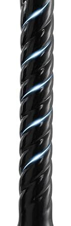 13.8in Anal Plug & Butt Plugs Training Stimulation for Advanced Users with Strong Suction Cup, Women Men Masturbation Anal Training Expansion Sex Toys (Thread Design) (M)