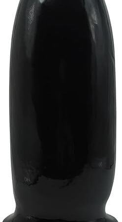 Huge Thick Anal Butt Plug Sex Toys Super Big Anal Plugs Anal Toys with Suction Cup Anus Dilator Buttplug Anal Dildo for Men Women Couple Soft Anal Trainer Anal Sex Toys YLMXHFC (Black)
