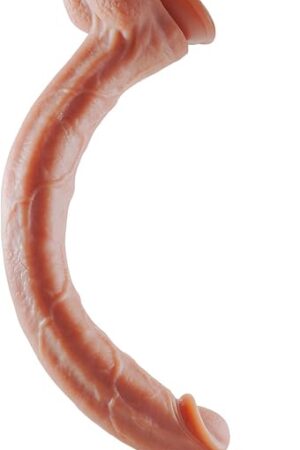 173 Inch Super Long Dildo, Realistic Silicone Huge Big Anal Dildo with Strong Suction Cup, Soft Giant Dildo with Balls for Deepest Sex, Penis Thick Large Dildo Sex Toy for Women Men Gay