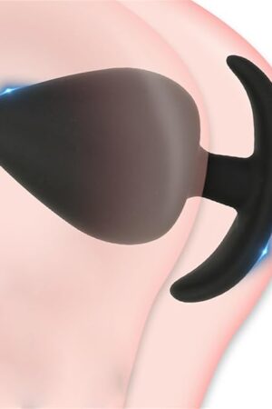 Anchor Silicone Back Yard Anal Plug Sex Toy Waterproof Anal Plug Wearable Anal Plug Toy Couple Flirting