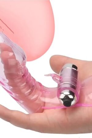 Finger Vibrator Women G-Spot Stimulation Sex Toys Clitoral Massager for Female Adult Sex Toys with Powerful Vibration for Lesbian Couples and Heterosexuality