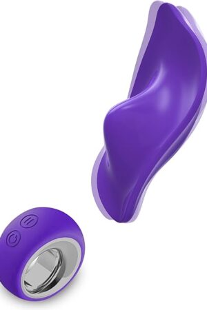 Vibrating Panties Wearable Panty Vibrator Sex Toy for Women with Wireless Remote Control 12 Vibration Patterns Waterproof Invisible Silicone Clitoral Stimulator for Couples Beginners & Advancer