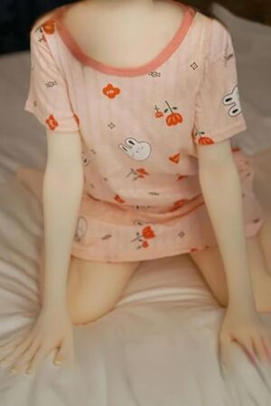 3.3FT Realistic Sex Dolls, 29LB Cute Woman Full Size Body Sex Doll, Life Size Sexy Dolls for Man, A-Cup Small Jelly Breasts Flat Butt, Love Doll Adult Sex Intercourse Orgasm Toy, Feet Standing