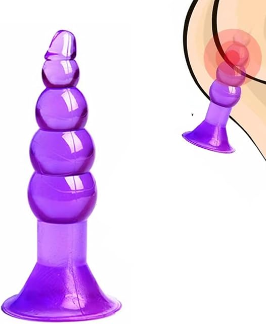 Anal Beads Rose Sex Toys for Couples, Mini Anal Plug Female Sex Toys for G Spot Stimulation,Small Anal Butt Plug Anal Training Set Sex Game for Prostate Massager, Anal Dildo Anal Sex Toys for Women