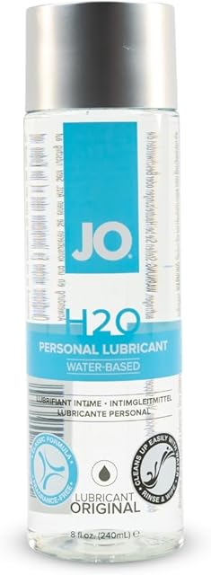 JO Original Water Based Lube Personal Lubricant for Sex, Vaginal Lubrication & Toy Use Travel Size 8 fl oz