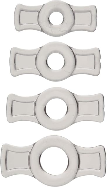 Doc johnson Titanmen Tools Cock Ring Set - Clear