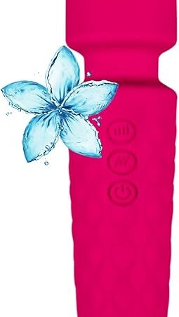 Clitoral Vibrator Female Adult Sex Toys 360-Degree Rotation Clit Stimulator Vibrator Quiet Waterproof Rechargeable Mini Massager 20 Modes of 8 Speed Power Motors Gift for Women (Pink)
