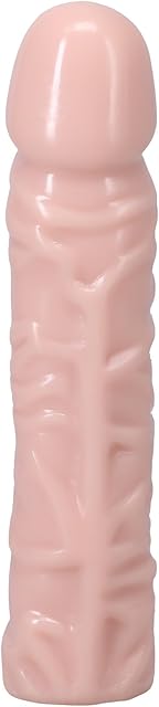 Doc Johnson Classic - 8 Inch Dong (7.6 in Long and 1.6 in Wide) - Made of Body-Safe PVC - Dildo - White