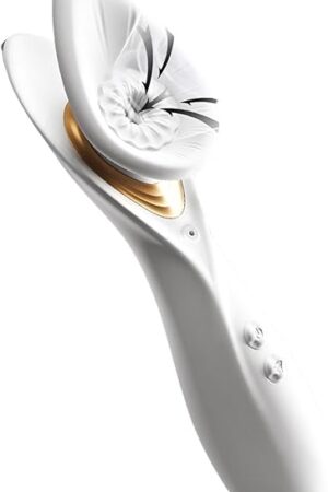 Clit Sucking Vibrator Sex Toys for Women, 2 in 1 Clitoris & Nipple Stimualtion Sucker Vibrator Orgasm Pleasure Toys with 5 Suction & Vibration Modes for Adult Female Lesbian Couple Oral Sex Game