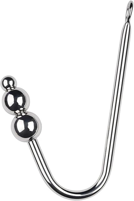 Anal Butt Plug Sex Anal Hook Hancuffs and Collar Sex Toys for Man Women Metal Butt Hook Chastity Device Anal Sex Toys Gay and Couple