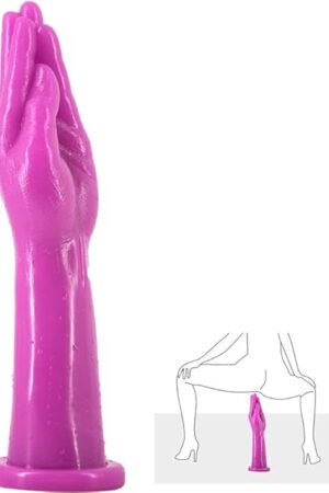 FST Hand Anal Plug 11.8 Inch Long Forearm for Vaginal Anal Fist Masturbation (Purple)