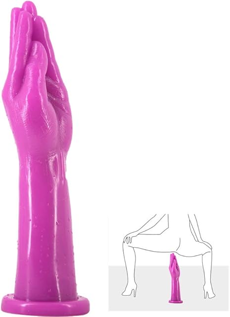 FST Hand Anal Plug 11.8 Inch Long Forearm for Vaginal Anal Fist Masturbation (Purple)
