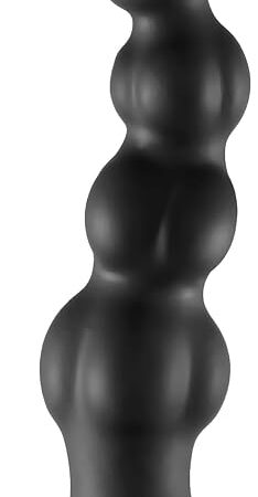 4 Balls Dildo - Liquid Silicone Anal Plug, 10" Anal Beads Adult Toys with Powerful Suction Cup Hands-Free Play, P-Spot Sensitive Zone Masturbation Massager, Sex Toys for Men, Women, Couple (L)