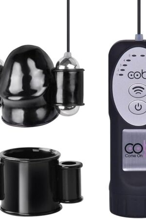 Dual Penis Head Vibrator Glans Massager, Cob Vibrating Penis Head Teaser Male Masturbator Multi-Speed Bullet Vibrators Sex Toys for Couples