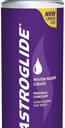 Astroglide Water Based Lube (12 Fl Oz), Liquid Personal Lubricant, Long-Lasting Sex Lube for Men, Women and Couples, Safe for Toys, Value Size